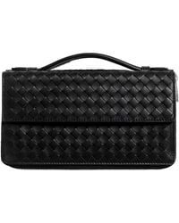 Bottega Veneta - Intrecciato Piccolo Zip-Around Organizer - Lyst