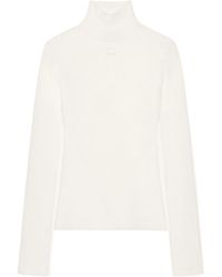Courreges - V-Line Turtleneck Sweater - Lyst