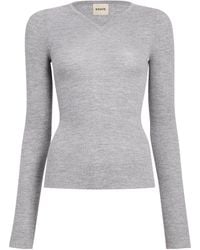 KHAITE - Tania Top - Lyst