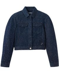 Jacquemus - The Ovalo De-Nîmes Denim Jacket - Lyst