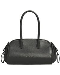 Marni - Leather Tulipea Small Top-Handle - Lyst