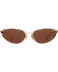 Bottega Veneta - Eyewear Bv1330S Cat-Eye Sunglasses - Lyst