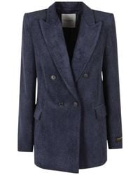 ERMANNO FIRENZE - Long-Sleeve Blazer - Lyst