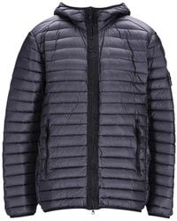 Stone Island - Zip-Up Puffer Jacket - Lyst
