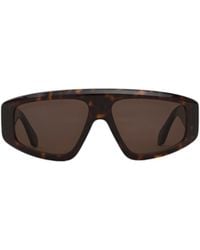 Alaïa - Aviator Mask Sunglasses - Lyst