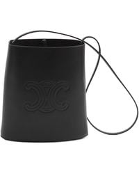 Celine - Logo Shoulder Bag - Lyst