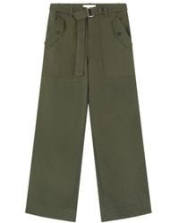 Maison Kitsuné - Maison Kitsuné Mid-Waisted Straight-Leg Trousers - Lyst