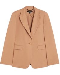 Weekend by Maxmara - Cotton And Linen Blazer - Lyst