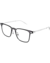 Montblanc - Eyewear Square Frame Glasses - Lyst
