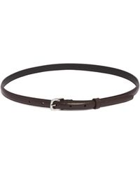 TOTEME - Totême Thin Buckled Belt - Lyst