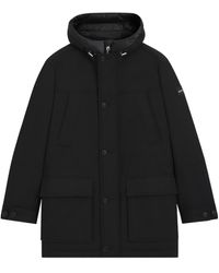 BOSS - Minimalist Hooded Jacket - Lyst