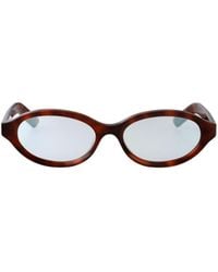 Retrosuperfuture - Parola Oval-Frame Sunglasses - Lyst