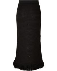 Bottega Veneta - Simple Middle Skirt - Lyst