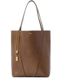 Chloé - Chloé Spin Charm Detailed Tote Bag - Lyst