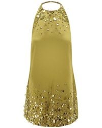 retroféte - Retrofete Embellished Mini Dress - Lyst