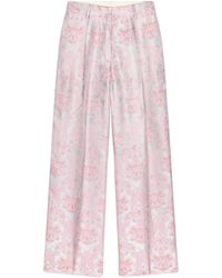 Dries Van Noten - Jacquard Pants - Lyst