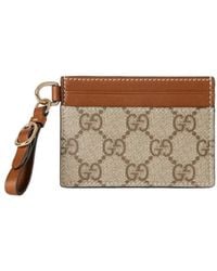 Gucci - Gg Monogrammed Cardholder - Lyst