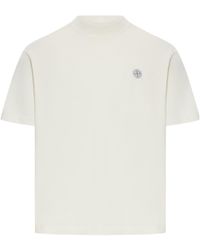 Stone Island - Compass Patch T-Shirt - Lyst