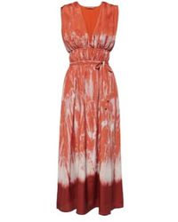 Altuzarra - Fiona Ruched Midi Dress - Lyst