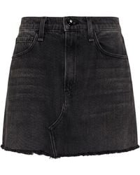 Rag & Bone - Colorful Denim Midi Skirt - Lyst