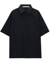Alexander Wang - Loose Fit Logo Shirt - Lyst