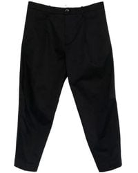 Nine:inthe:morning - Pleat-Detail Cotton Trousers - Lyst