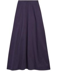 Balenciaga - Flared Midi Skirt - Lyst