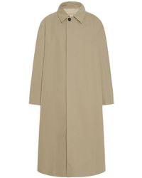The Row - Johnson Button Long-Sleeved Coat - Lyst