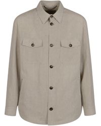 Canali - Utility Patch-Pocket Jacket - Lyst