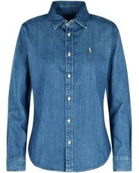Polo Ralph Lauren - Ralph Lauren Button-Front Denim Shirt - Lyst