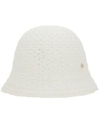 Maison Michel - Lison Knitted Cloche Hat - Lyst