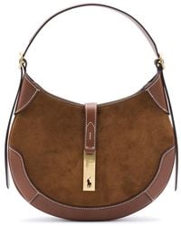 Polo Ralph Lauren - Polo Pony Detailed Small Shoulder Bag - Lyst