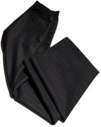 Gucci - Loose Fit Cotton Blend Denim Pants - Lyst