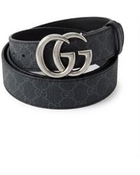Gucci - Gg Marmont Reversible Buckle Belt - Lyst