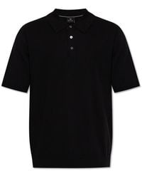 Paul Smith - Polo Shirt With Logo-Shaped Patch - Lyst
