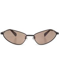 Jacquemus - X Linda Farrow Bambino Angular Sunglasses - Lyst