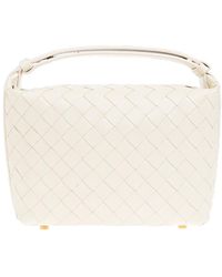 Bottega Veneta - Woven Design Handbag - Lyst
