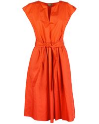 Woolrich - Midi Dresses - Lyst