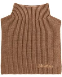 Max Mara - Logo Motif Scarf - Lyst