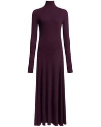 Alaïa - Alaïa Fluid Jersey Heart Dress - Lyst