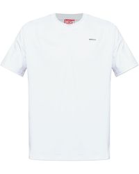 DIESEL - Adjust Met Logo T-Shirt - Lyst