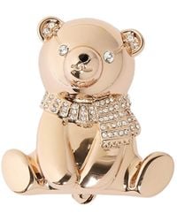 Max Mara - Teddy Crystal-Embellished Brooch - Lyst