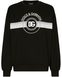 Dolce & Gabbana - Cotton Crew-Neck Sweatshirt For - Lyst