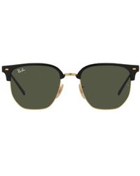 Ray-Ban - New Clubmaster Square Frame Sunglasses - Lyst