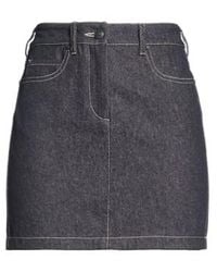 Max Mara - High-Waisted Straight Mini Skirt - Lyst