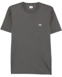 C.P. Company - Logo Patch Crewneck T-Shirt - Lyst