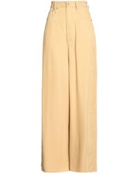MM6 by Maison Margiela - Loose-Fitting Solid-Color Trousers - Lyst