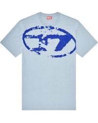 DIESEL - T-Boxt Logo Printed Crewneck T-Shirt - Lyst