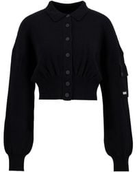 Barbour - Gigi Knitted Bomber - Lyst