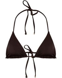 DSquared² - Lace-Up Bikini Top - Lyst